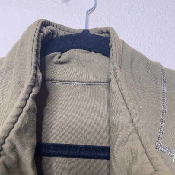 Lululemon Men's Olive Green Full-Zip Athletic Activewear Jacket Sz Large - Picture 6 of 12